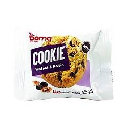 کوکی گردو و کشمش 35گرم درنا